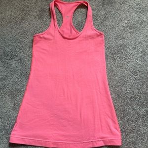 Lululemon pink tank top